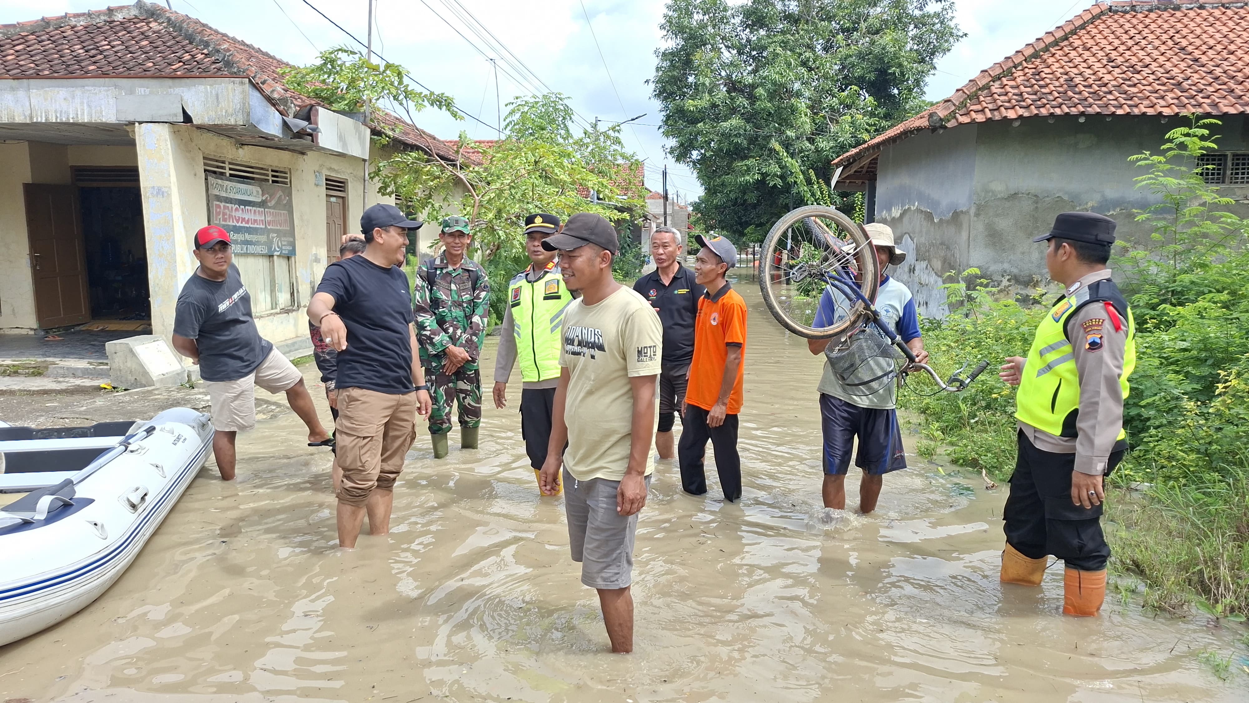 200 Kepala Keluarga Terdampak Banjir di Brebes