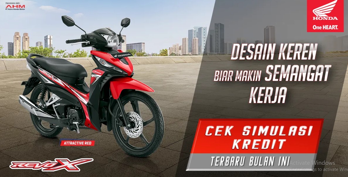 Simulasi Kredit Honda Revo September 2023: Motor Bebek Murah dengan Angsuran Terjangkau