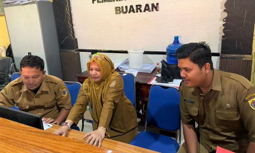Dorong Optimalisasi Metadata, Bagian Hukum Setda Brebes Monitoring JDIH Desa
