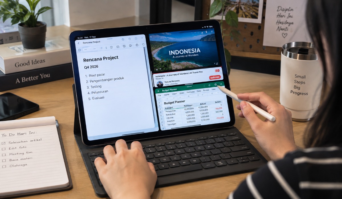 5 Tablet RAM 8GB yang Menarik untuk Multitasking, Bukan Sekadar Buat Nonton