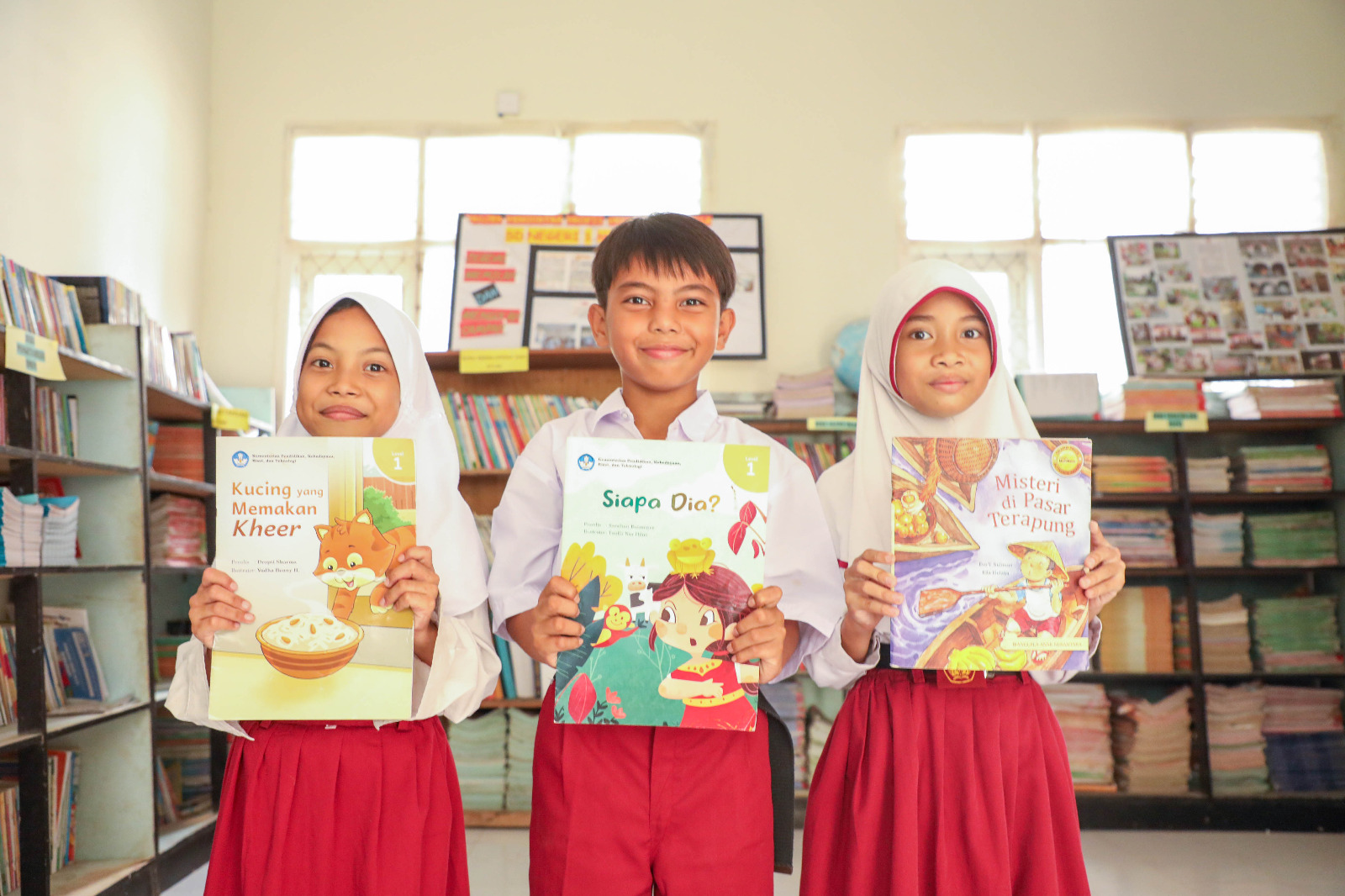 Gaungkan Semangat Kemerdekaan, BRI Peduli Gulirkan Program Literasi Anak Negeri 