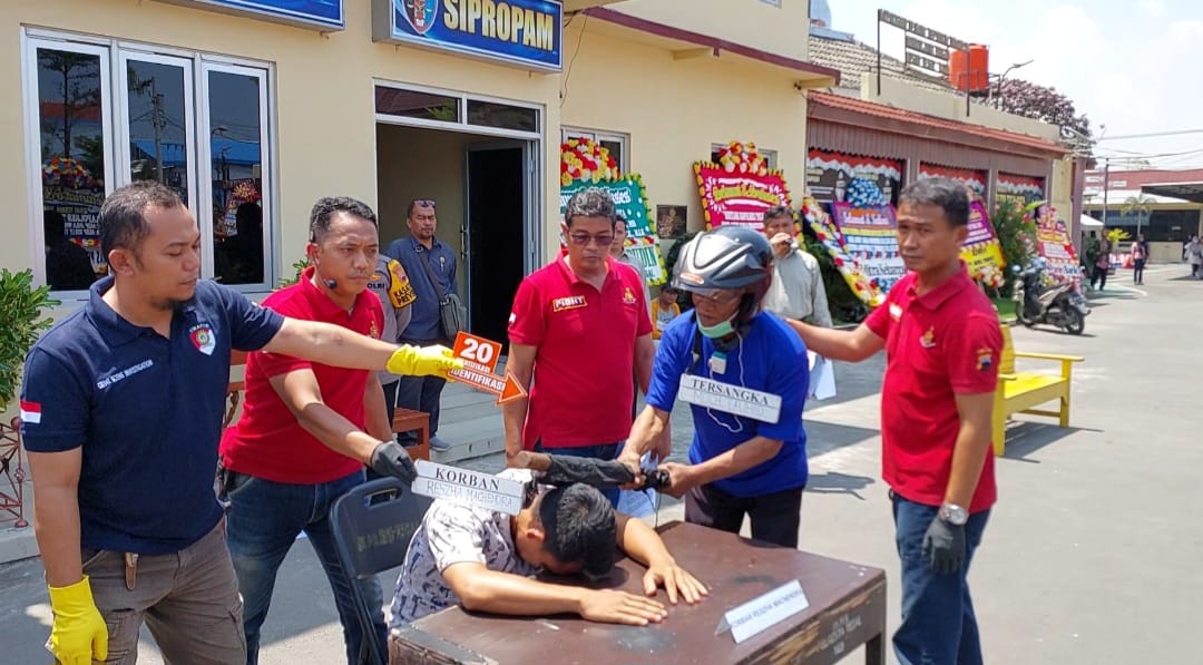 Rekonstruksi Kasus Pembunuhan di Pasar Randugunting Tegal: Tersangka Tak Tunjukkan Penyesalan, Ini Kata Polisi