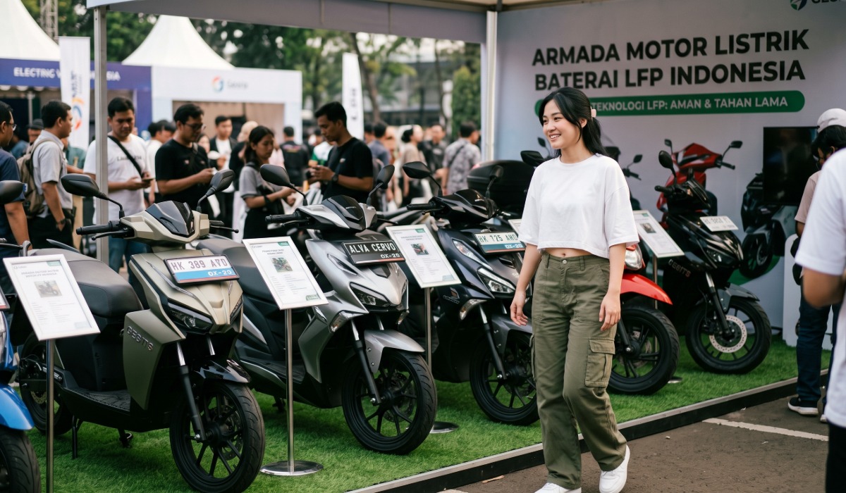 Mengenal Motor Listrik Berbaterai LFP di Indonesia: Pilihan Terbaik Bebas Risiko Kebakaran