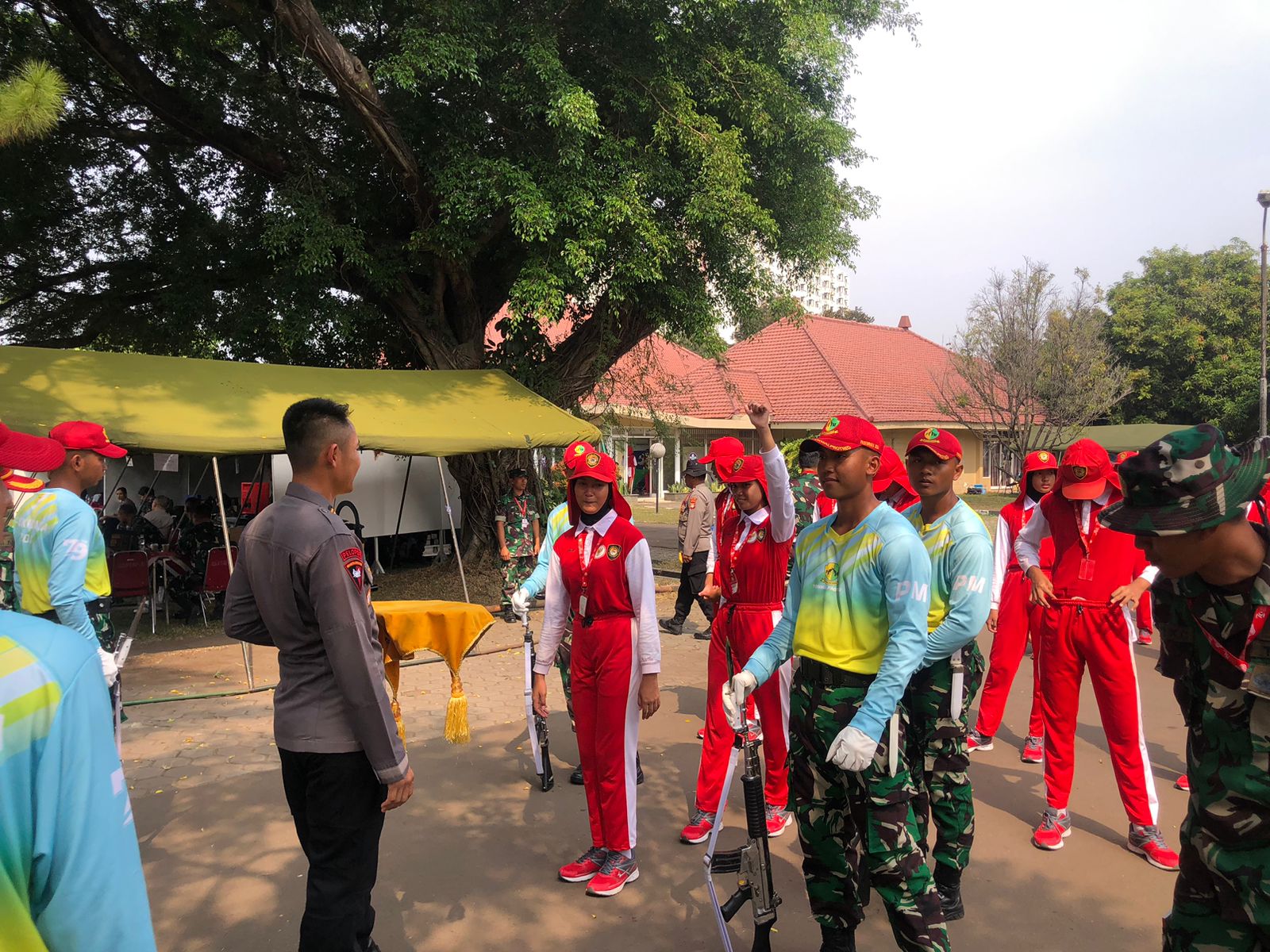 76 Calon Paskibraka Tingkat Pusat dari 38 Provinsi Mulai Jalani Latihan di Cibubur 