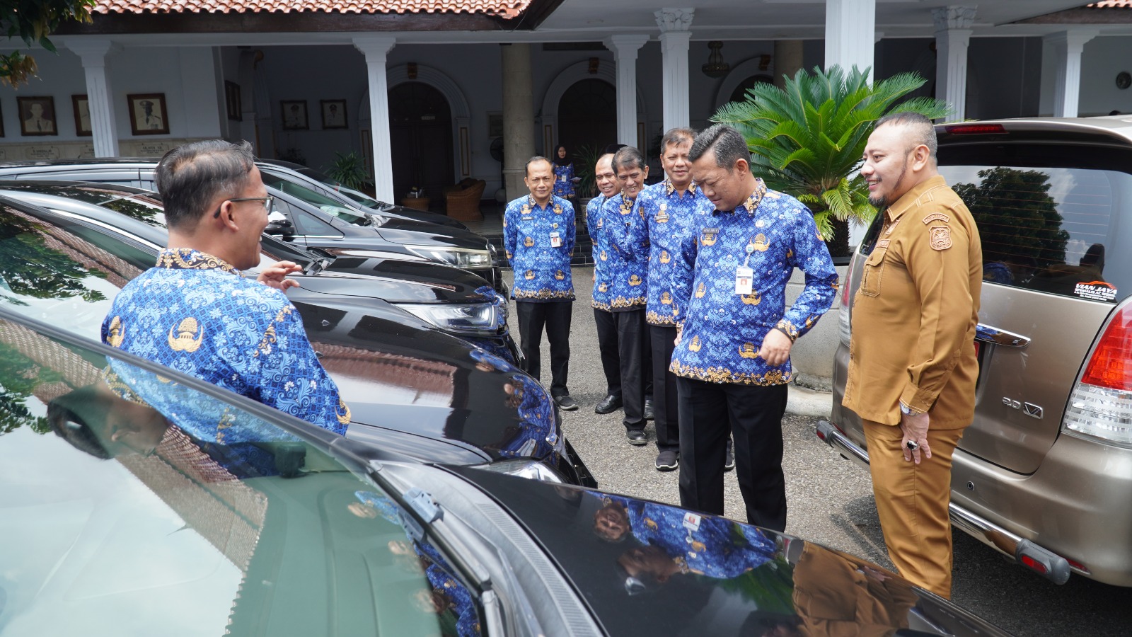 Dilarang Dipakai untuk Mudik, Kendaraan Dinas ASN di Tegal Dikandangkan