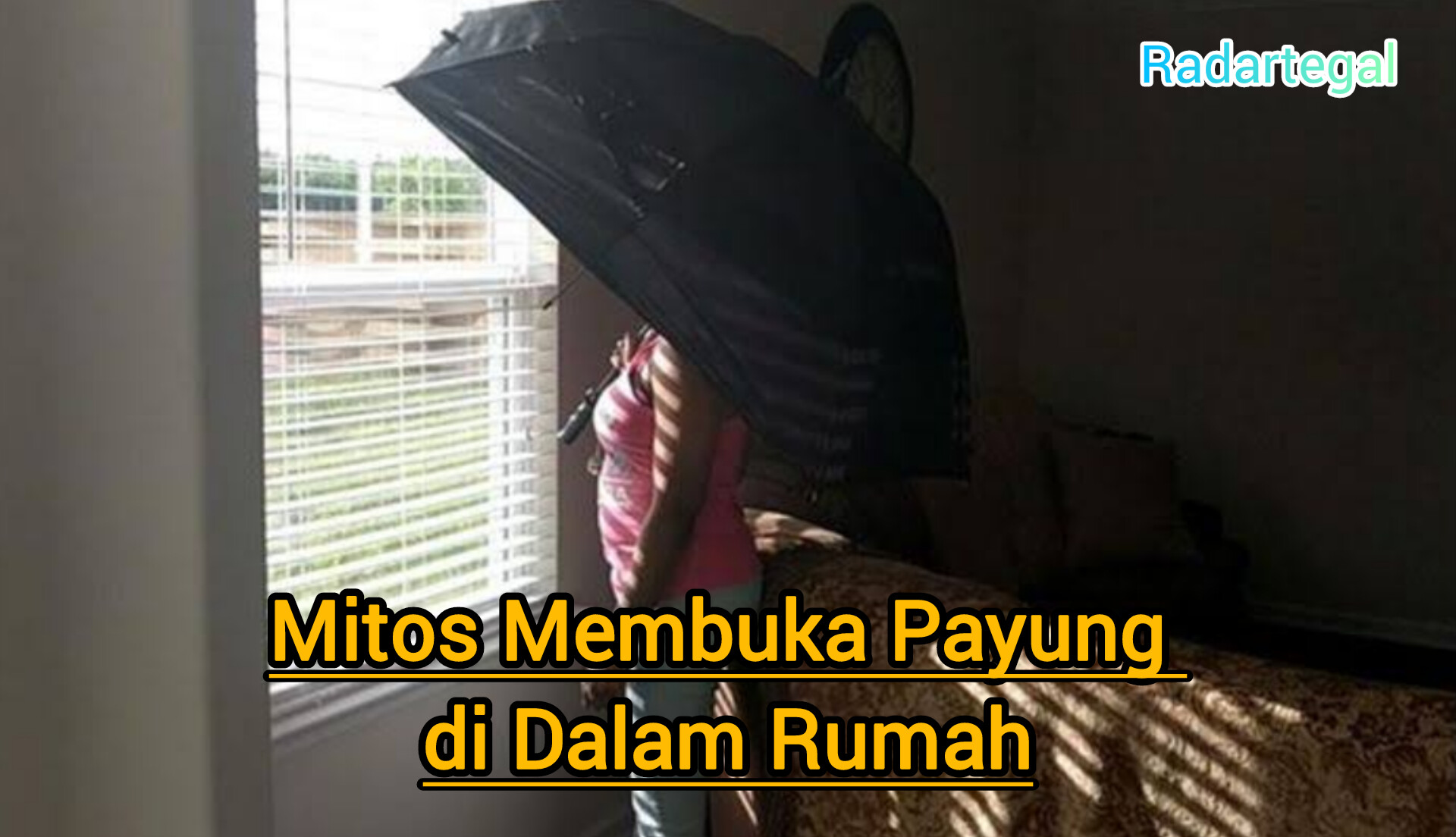 Seram! Inilah Penjelasan Mitos Buka Payung di Dalam Rumah Bisa Bawa Malapetaka