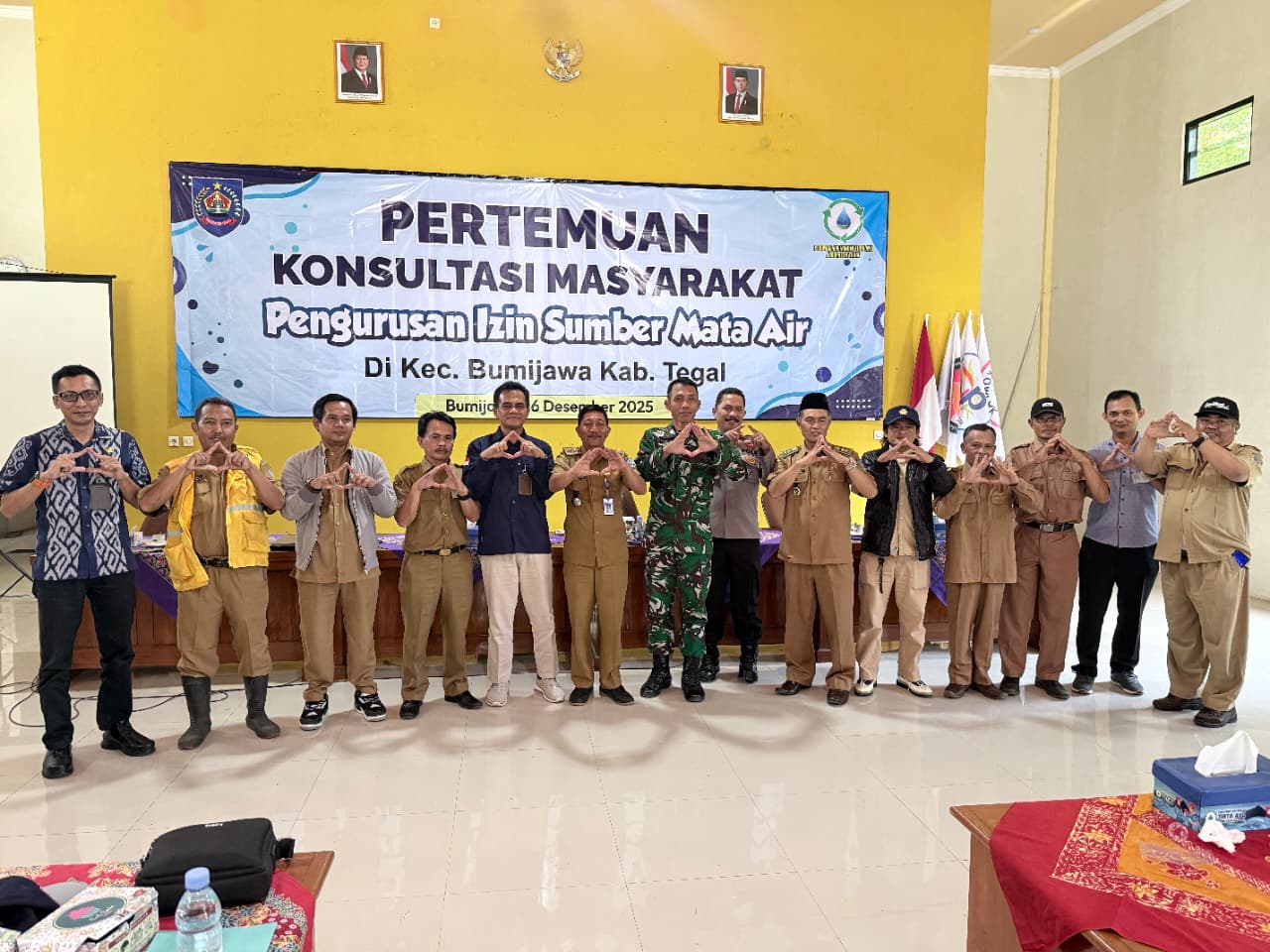 Urus Perizinan Sumber Mata Air di Kabupaten Tegal, Konsultasi Masyarakat Wajib Dilakukan   