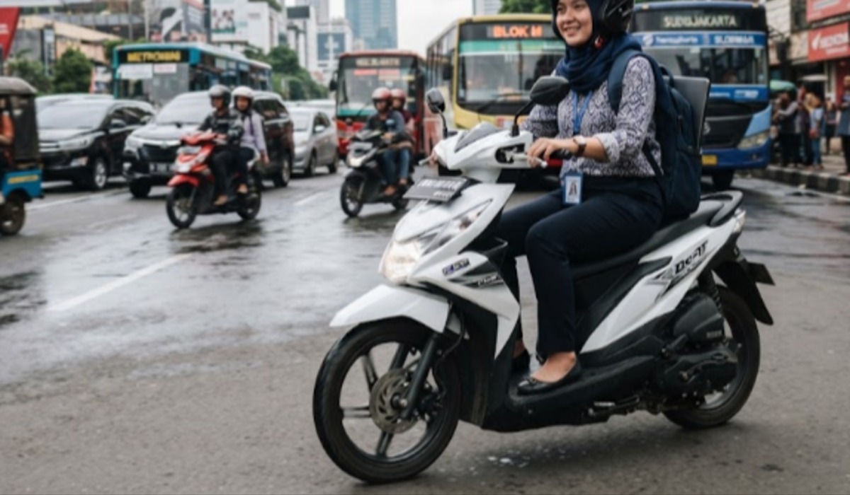 Selap-selip Lancar Tarikan Enteng! Cek Motor Matic Paling Irit untuk Kerja Ini