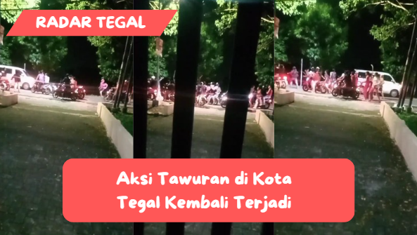 Aksi Tawuran di Kota Tegal Kembali Terjadi, Puluhan Remaja Terekam Video Bawa Senjata Tajam 1,5 Meter