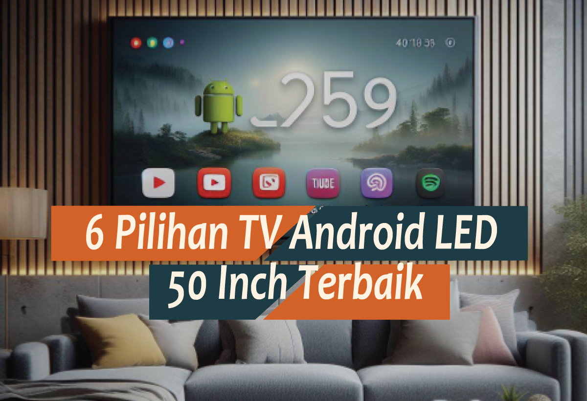 6 Rekomendasi TV Android LED 50 Inch Terbaik, Hadirkan Tontonan Berkualitas Untuk Keluarga