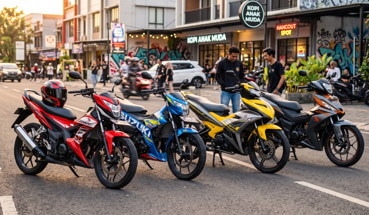 5 Motor Bebek Pilihan untuk Anak Muda, Punya Desain Sporty dan Peforma Kencang
