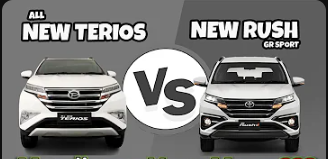 Jangan Ambil Pusing, Berikut Perbandingan Daihatsu Terios Vs Toyota Rush, Siapa yang Jadi Jagoan?