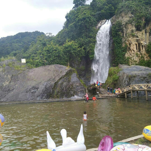 Dibalik Keindahan  Curug  Bidadari Bogor Penuh mitos, Ada Bidadari Lewat Pelangi Atas Air Terjun  Mau Mandi