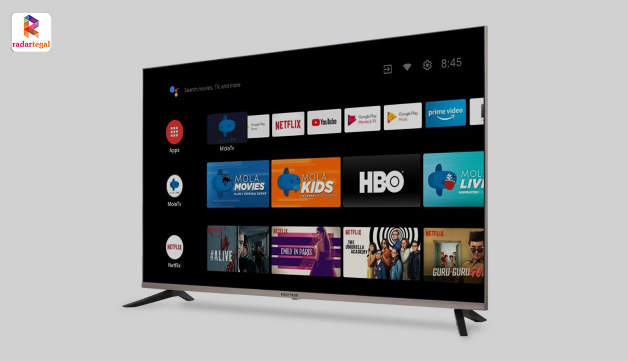 Bezel Super Tipis, Review Polytron Smart Android TV Frameless, Tersedia 4 Varian Ukuran Mulai Rp2 Jutaan