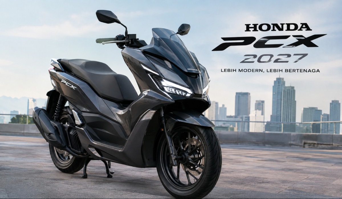Honda PCX 2027 Desain Baru, Mampukah Saingi NMAX Turbo?