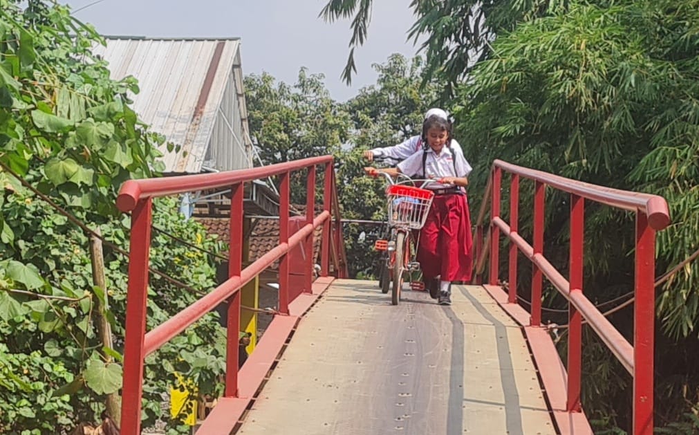 Jembatan Bantuan Ganjar di Jepara Hidupkan Akses Sosial dan Pendidikan 