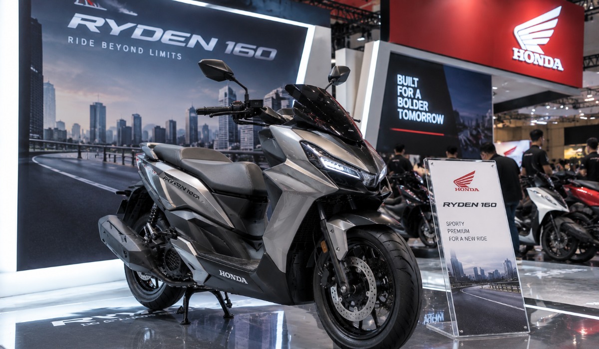 Honda Ryden 160 2027, Benarkah Penantang Yamaha Aerox?