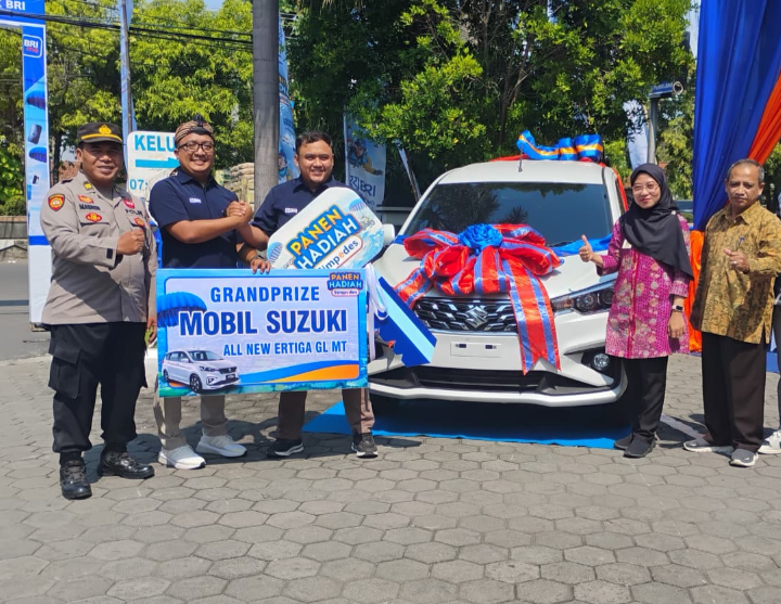 BRI Pemalang Gelar Pengundian Panen Hadiah Simpedes Semester II Tahun 2024, Berhadiah Mobil Ertiga