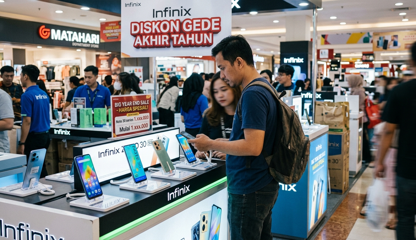 Intip Promo HP Infinix Diskon Gede Akhir Tahun Ini