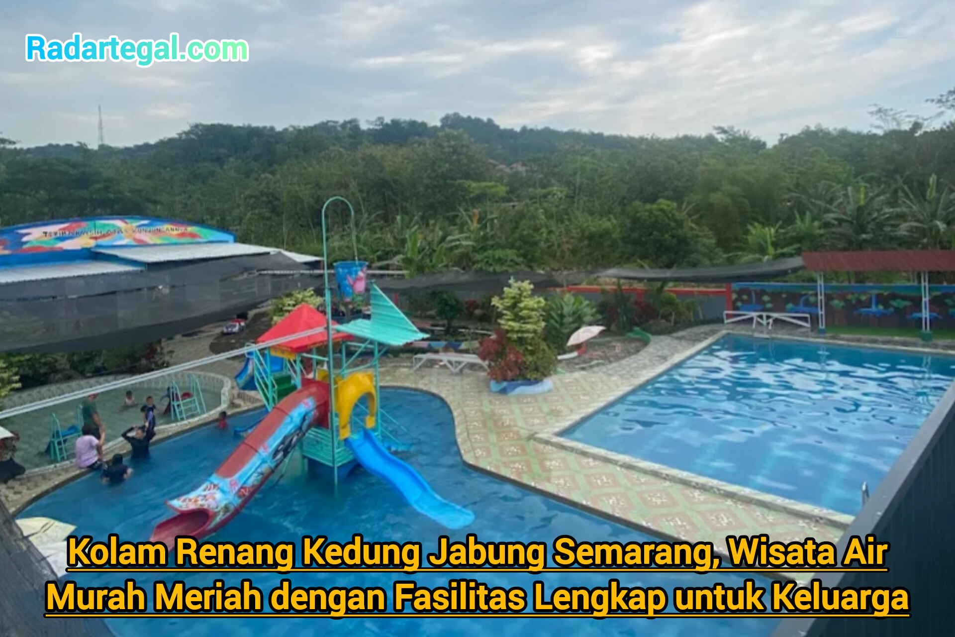 Kolam Renang Kedung Jabung Semarang, Wisata Air Murah Meriah dengan Fasilitas Lengkap untuk Keluarga