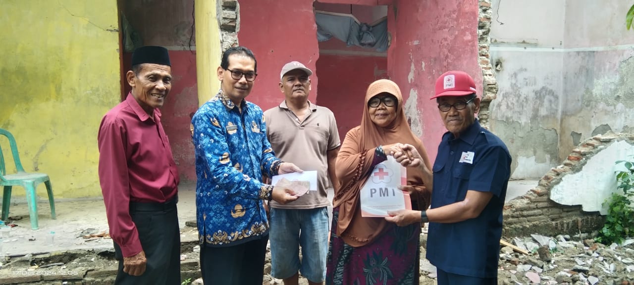 Rumah Warga di Kabupaten Tegal Ambruk, Ini yang Dilakukan PMI