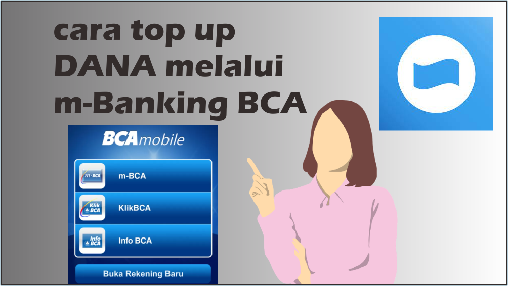 Gampang Bos! Begini Cara Top Up Saldo DANA Pakai Aplikasi m-banking BCA