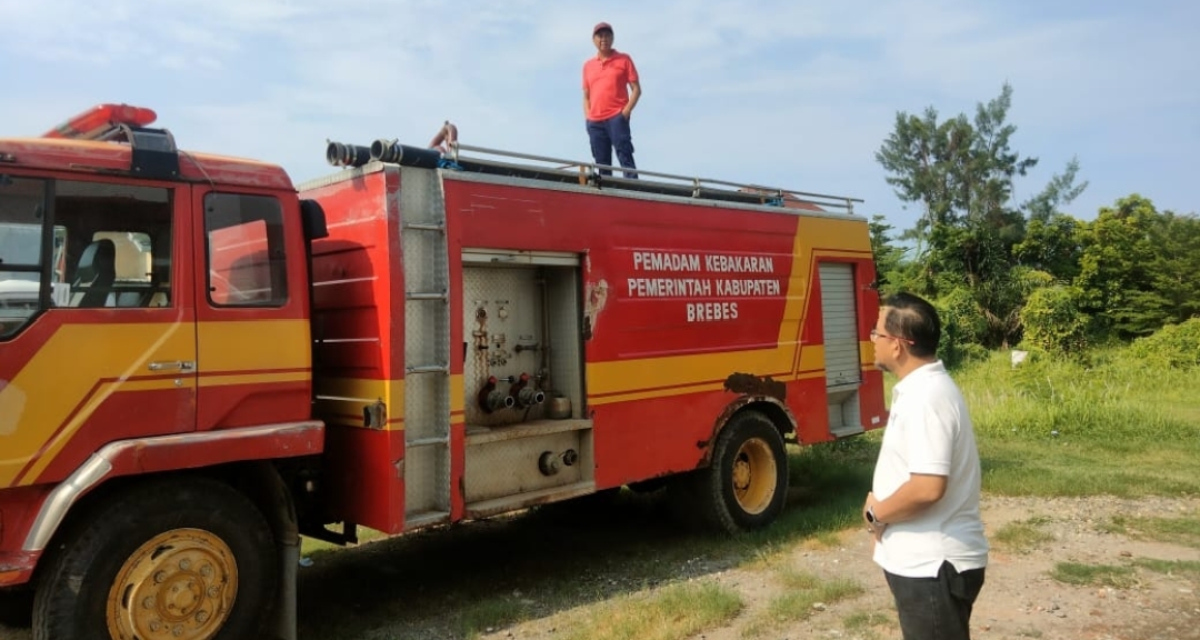 Pj Bupati Sebut Armada Mobil Damkar di Brebes Minim dan Berencana Usul ke Kementerian