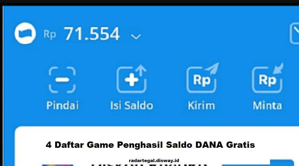 4 Daftar Game Penghasil Saldo DANA Gratis 2024, Kaum Rebahan pun Bisa Dapat Cuan