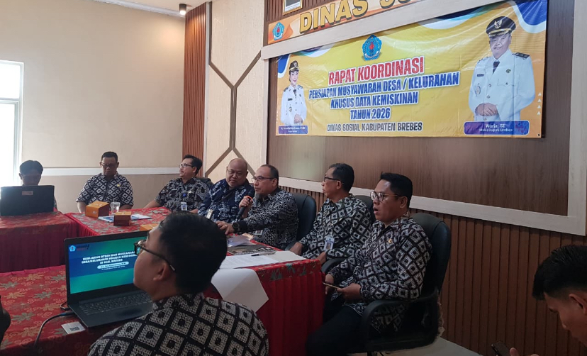 Siapkan Musdesus DTSEN, Pemkab Brebes Terus Benahi Data Kemiskinan 