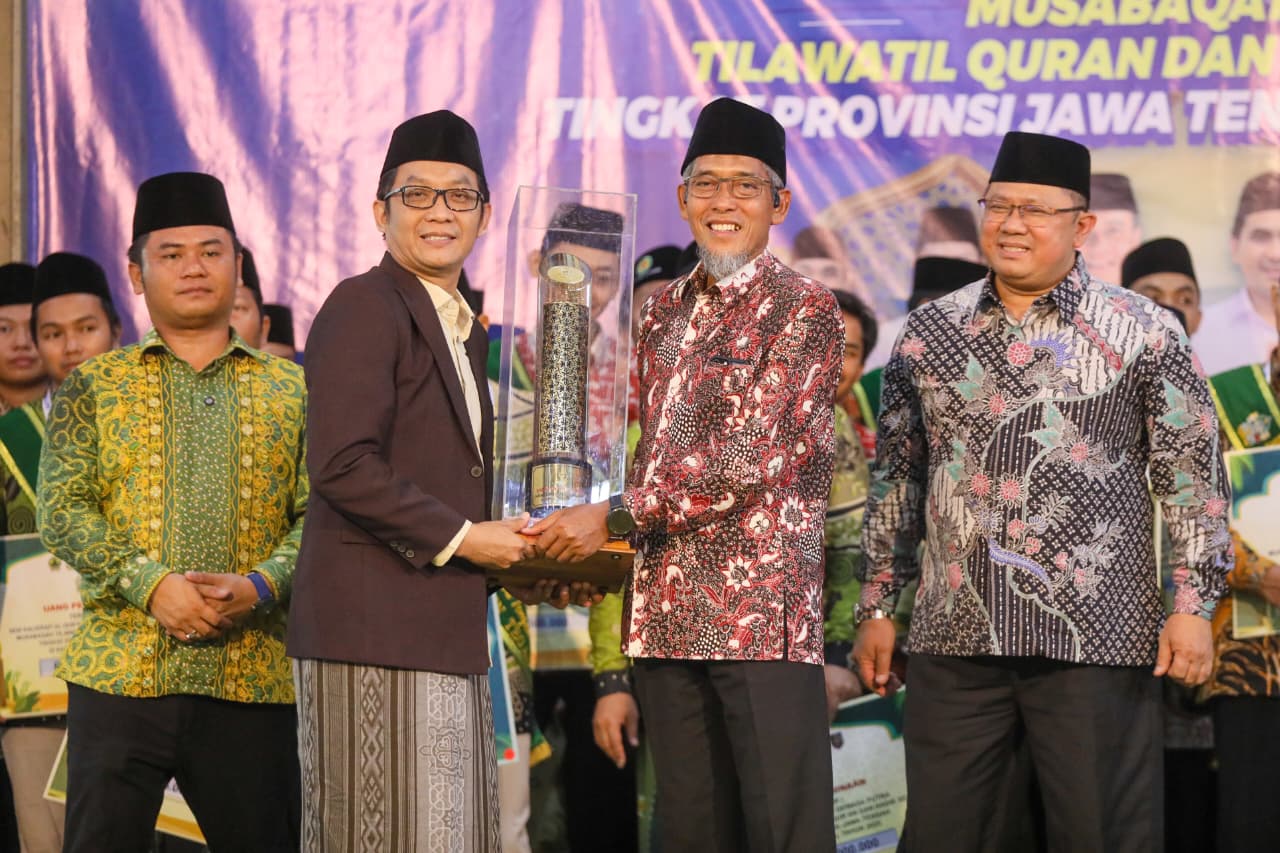 MTQH Jateng 2025 di Kabupaten Tegal Rampung, Provinsi Incar Juara Umum Nasional Tahun Depan