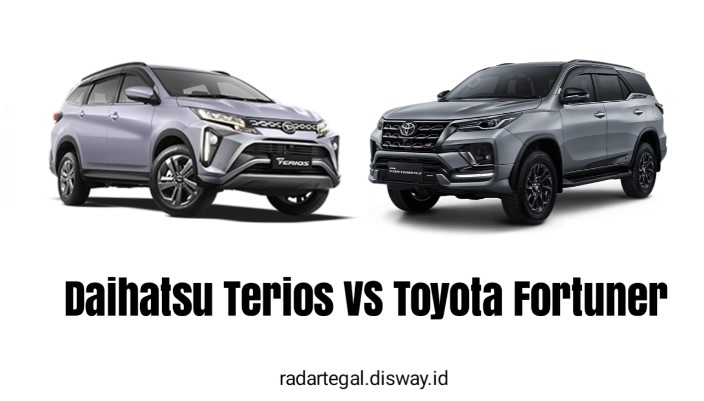 Perbandingan Daihatsu Terios 2023 dan Toyota Fortuner 2023 Mana yang Lebih Nyaman untuk Perjanan Jauh?