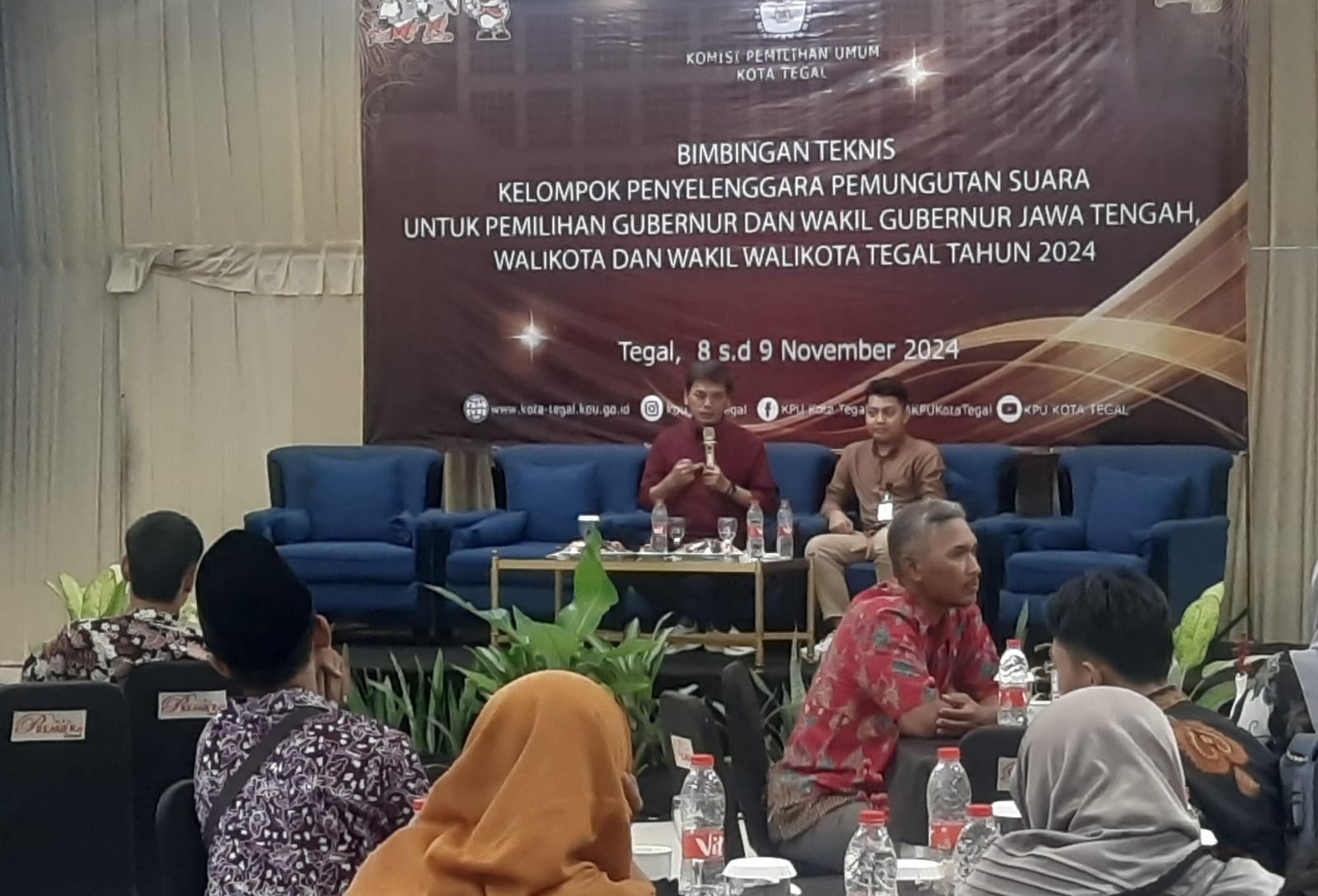 Jelang Hari H Pilkada 2024 di Tegal, Ketua KPU Bangun Mental KPPS