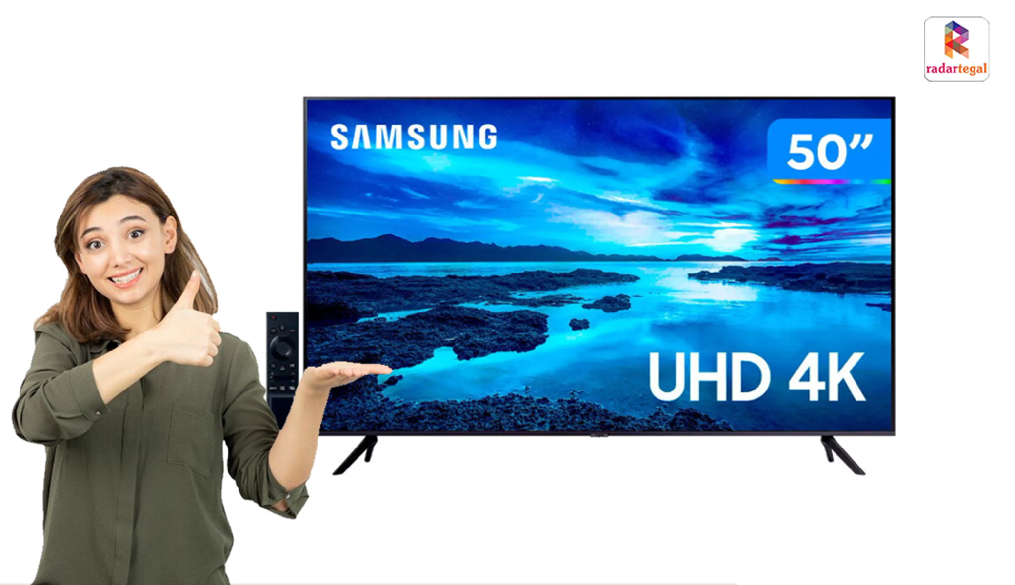 Review Smart TV 50 UHD 4K Samsung 50AU7700, Pilihan Terbaik untuk Hiburan ala-ala Bioskop di Rumah