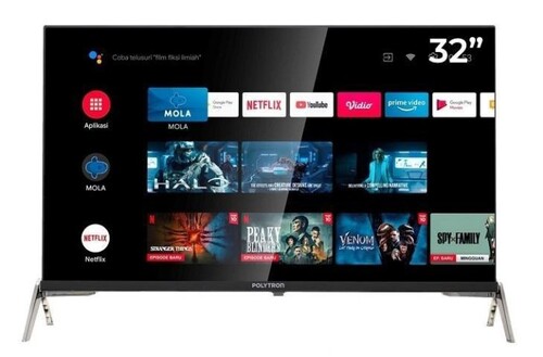 Keunggulan Android TV Polytron PLD 32AG5959, Punya Bezel Tipis Hingga Teknologi DIPE