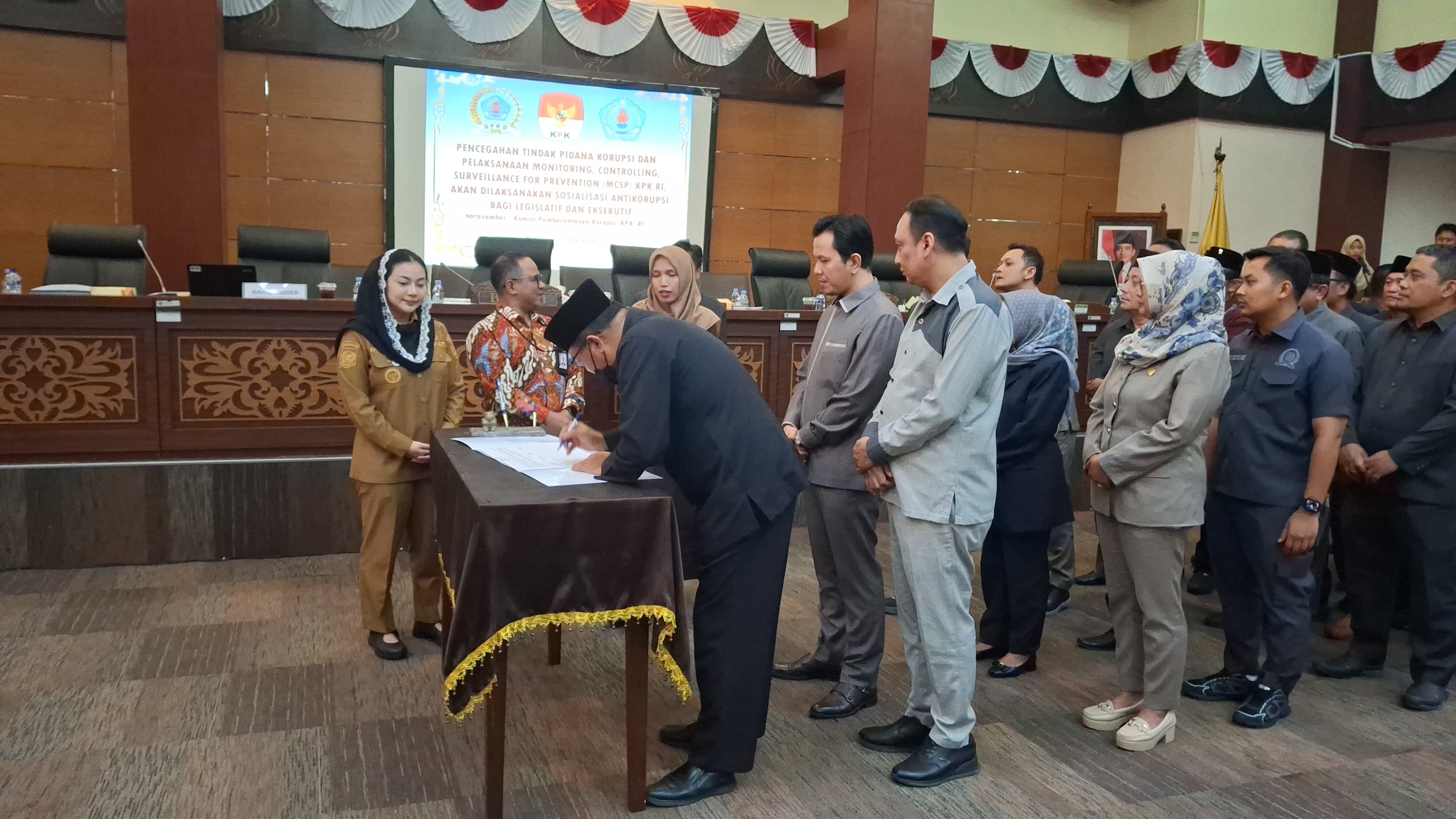 Cegah Praktik Korupsi di Brebes, DPRD Sengaja Datangkan KPK RI