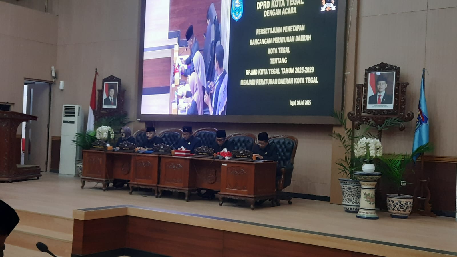 DPRD Kota Tegal Setuju, Raperda RPJMD 2025-2029 Segera Ditetapkan 