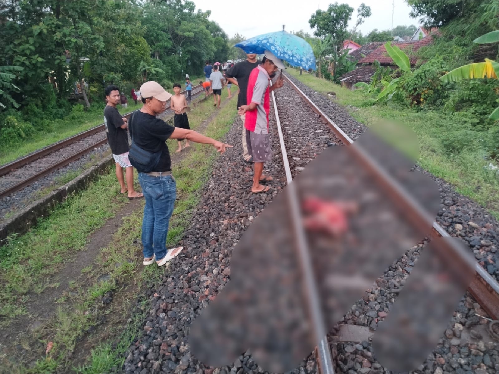 Lansia di Brebes Meninggal Setelah Tertemper KA