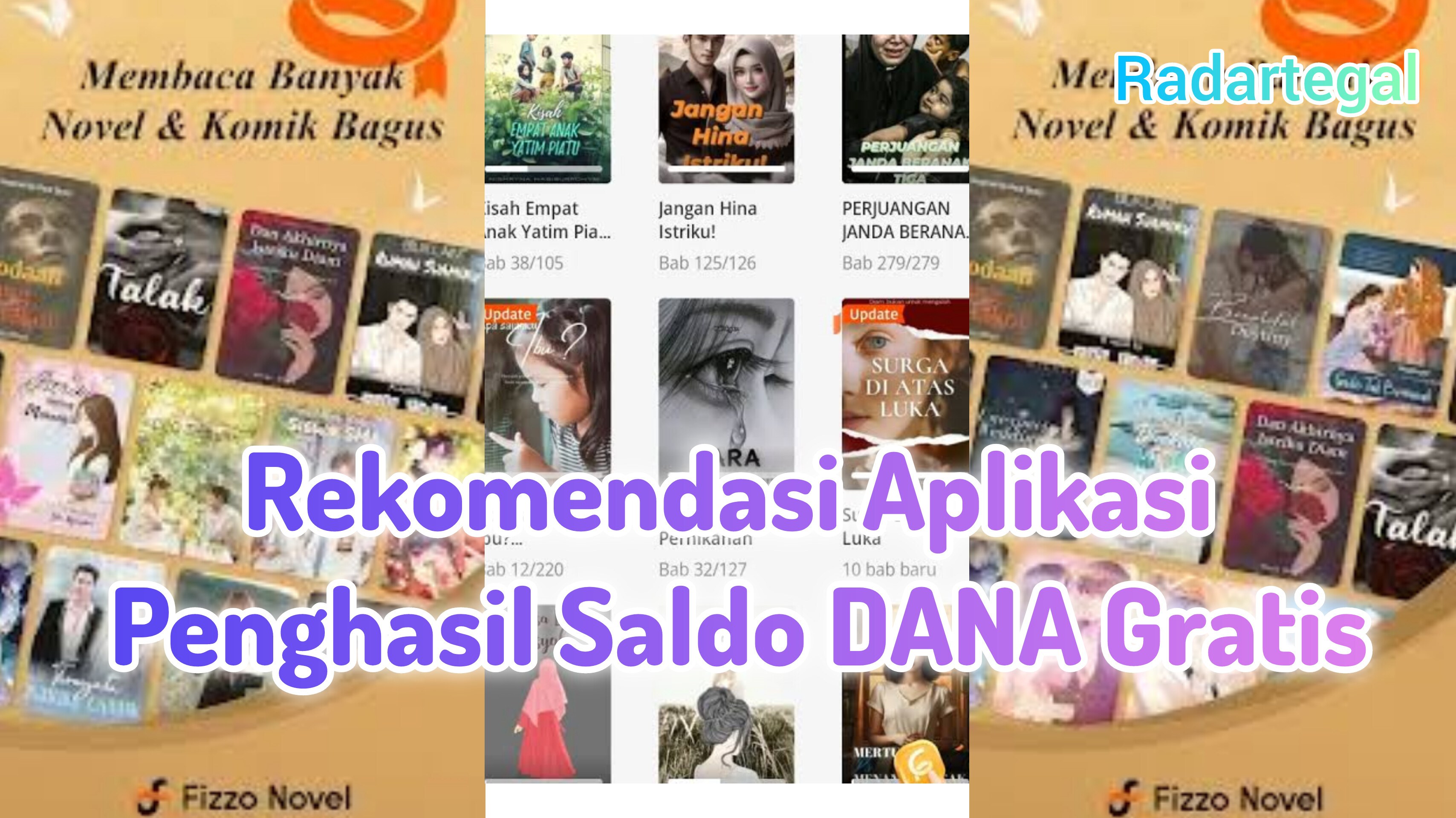 Daripada Gabut, Mending Baca Aplikasi Novel Penghasil Saldo DANA Gratis Ini!