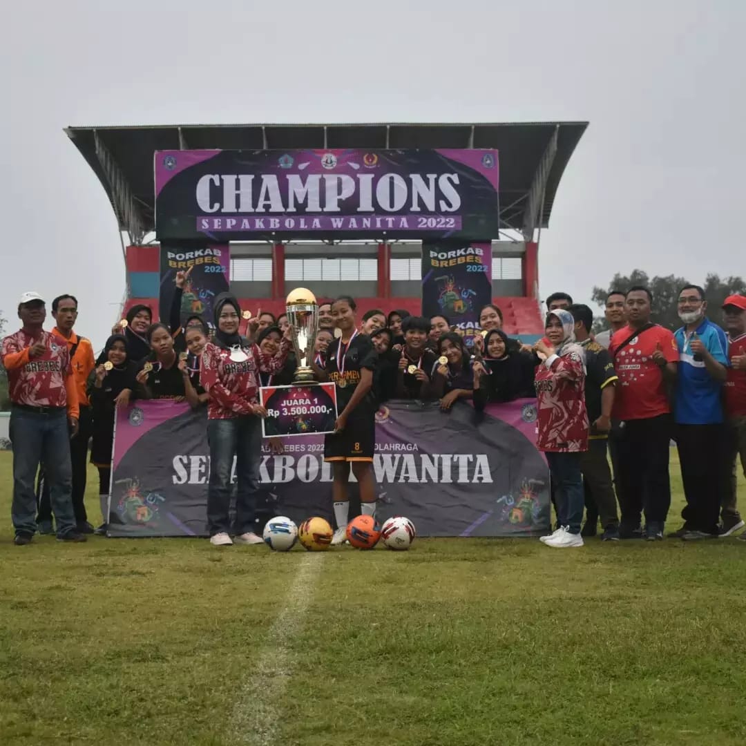 Lewat Adu Penalti, Smansa Salem Juara Sepakbola Wanita di Porkab Brebes  