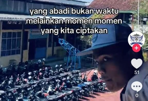 Siswa SMK di Pemalang Bikin Konten TikTok, Videonya Viral