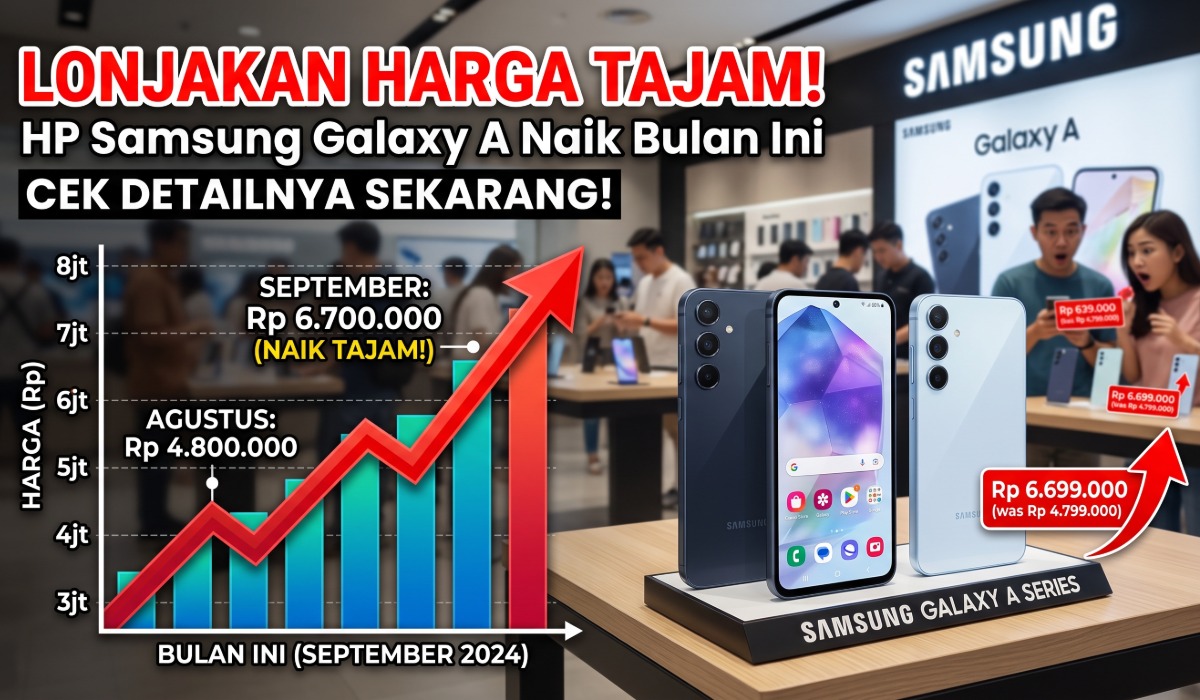 Harga HP Samsung Galaxy A Naik di 2026, Cek Daftar Serinya!