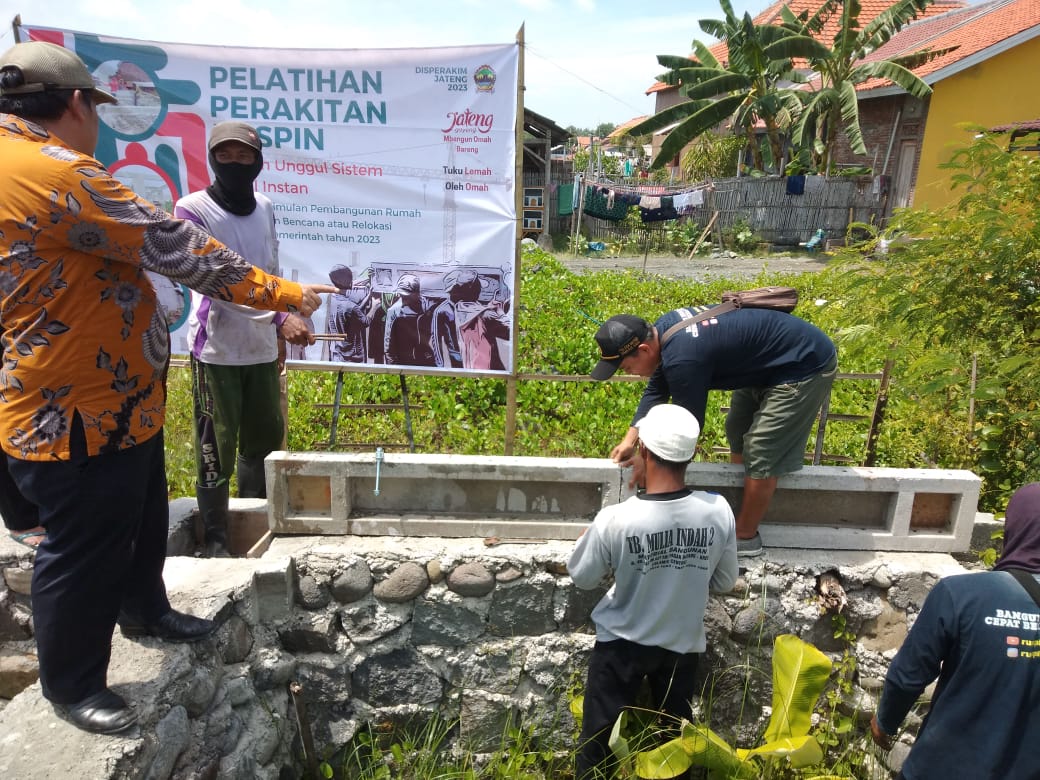 Relokasi 85 Rumah Korban Bencana Alam di Brebes, Dinperwaskim Terapkan 2 Sistem Berbeda