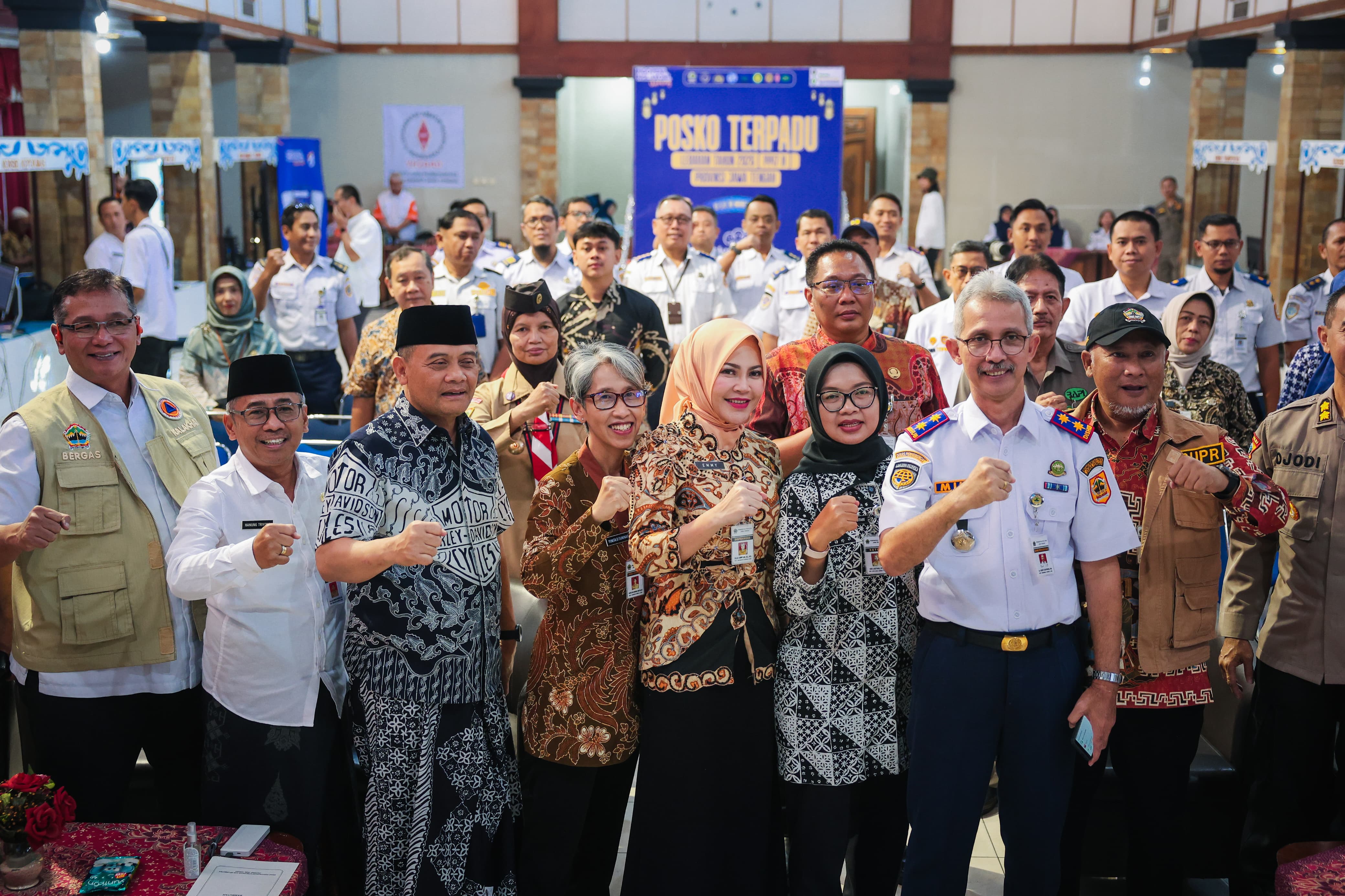 Siap Layani Pemudik, Posko Terpadu Lebaran 2026 di Jateng Mulai Beroperasi