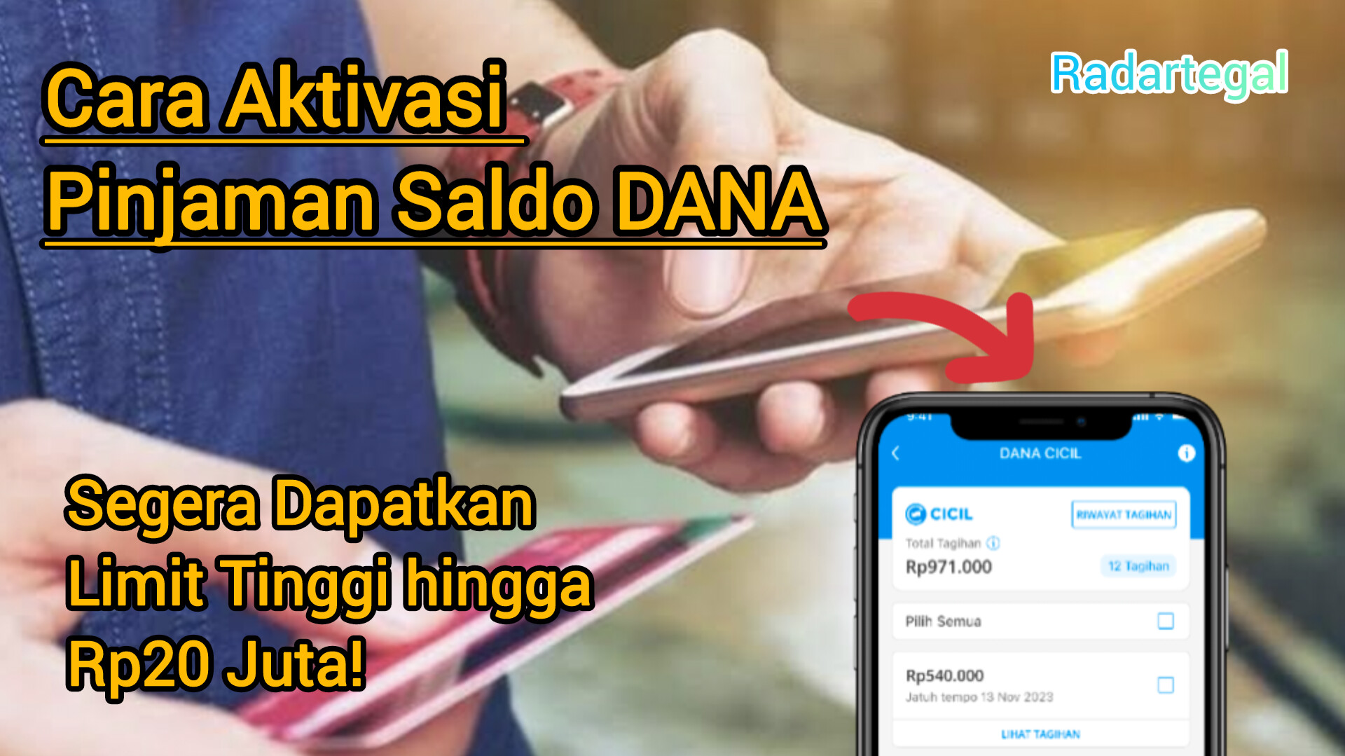 Mau Pinjam Saldo DANA Rp20 Juta? Bisa Banget! Cuma Butuh Upgrade Akun Aja