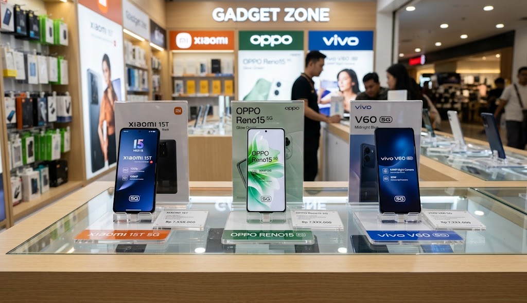 Daftar HP Android 3 Kamera Terbaik 2026, Ada Xiaomi, OPPO, vivo dan Samsung