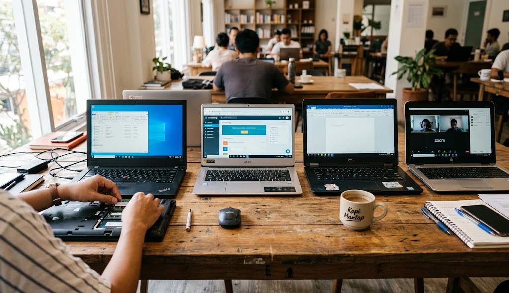 Laptop RAM Upgradeable Murah, Pilihan Fleksibel untuk Kuliah dan Kerja hingga Bertahun-tahun