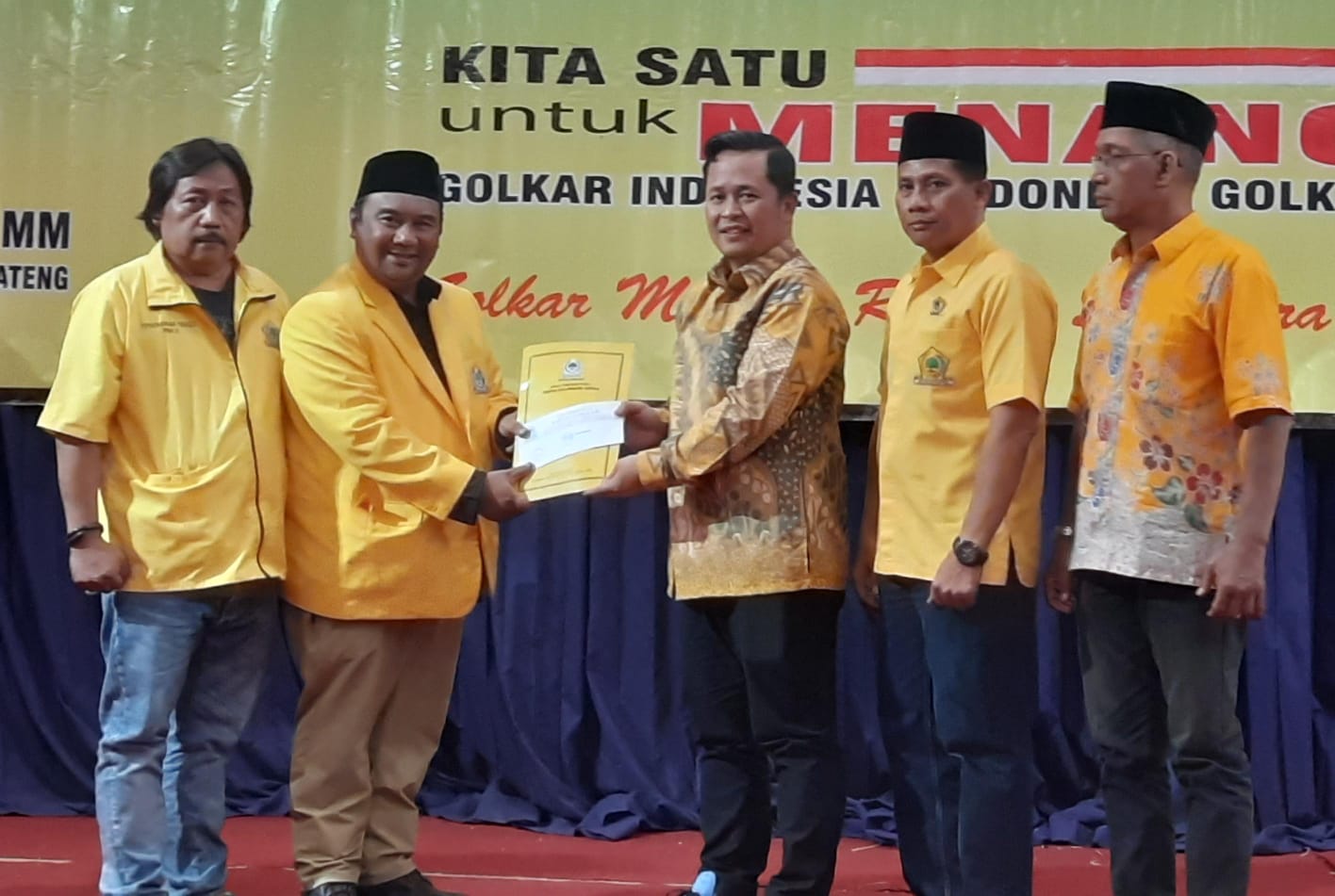 Partai Golkar Resmi Berikan Rekomendasi ke Paslon Ini untuk Maju dalam Pilkada Serentak 2024 Tegal