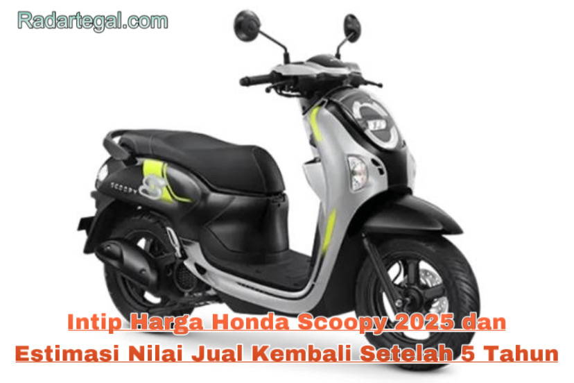 Intip Harga Honda Scoopy 2025 dan Estimasi Nilai Jual Kembali Setelah 5 Tahun