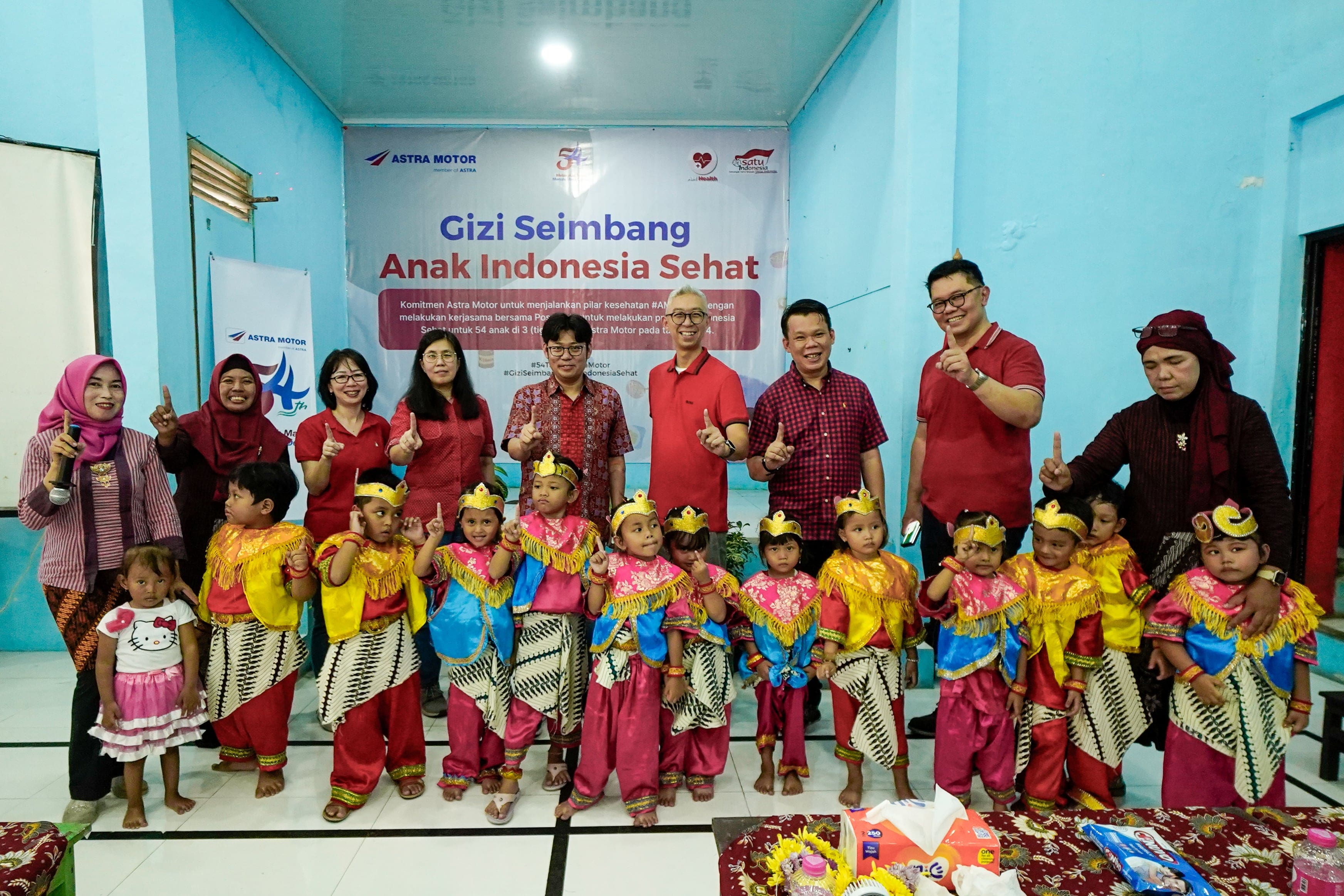 Astra Motor Lakukan Pembinaan Posyandu untuk Wujudkan Anak Indonesia Sehat