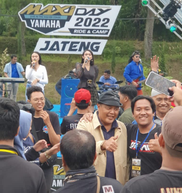 Serunya Maxi Yamaha Day Jawa Tengah, 300 Lebih Peserta 'Healing' di Karanganyar